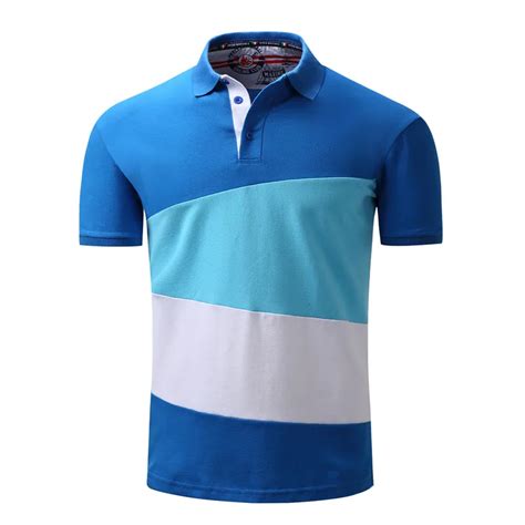 Mens Turn Down Collar Fashion Polos Shirt Short Sleeve Summer Dress Cotton Polo Men Euro Size S