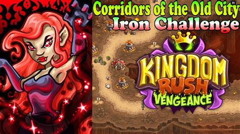 Kingdom Rush Vengeance Corridors Of The Old City Iron Hero Margosa