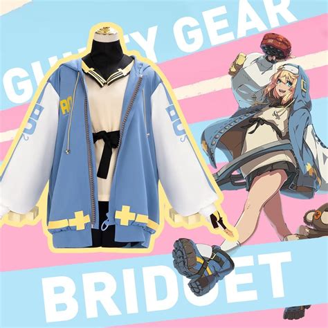 Us 11999 Guilty Gear Strive Bridget Cosplay Costume