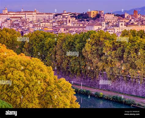 Rome skyline, Italy Stock Photo - Alamy