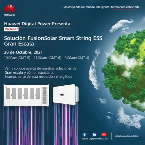 Huawei Digital Power webinar Solución FusionSolar Smart String ESS