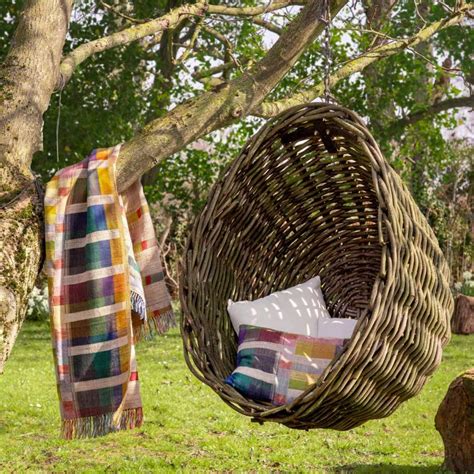 Udaya Plaid En Laine Et Soie 130 X 170 Cm Multicolore Habitat