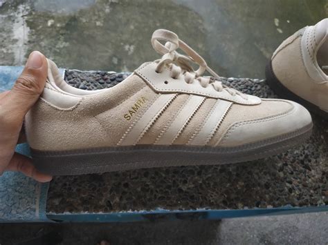 Adidas Samba Nude Neutral On Carousell