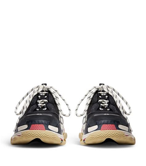 Mens Balenciaga Beige Triple S Mule Sneakers Harrods Uk