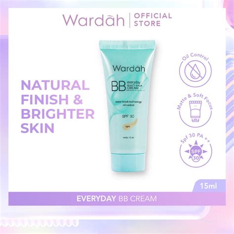 Jual Wardah Everyday Bb Cream Ml Spf Alas Bedak Dengan Aloe