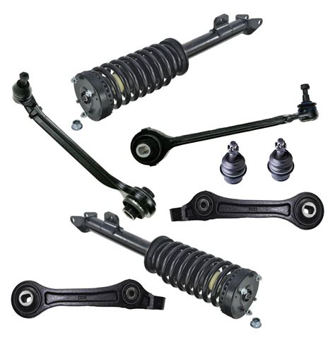 8 Pc New Suspension Kit Lower Front Control Arm Rear Position Front