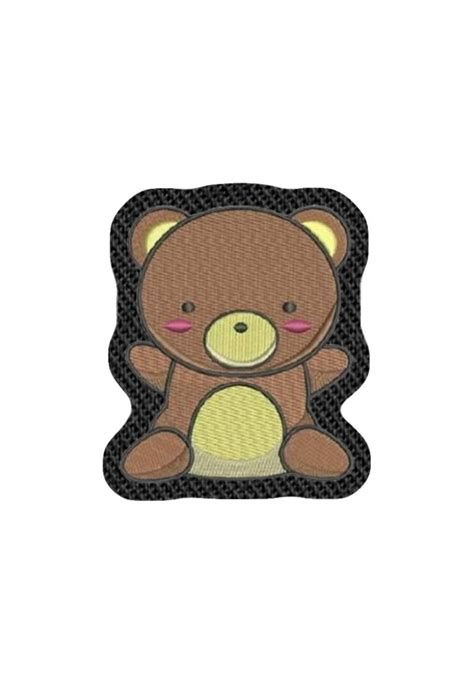 Custom CRW Cute Brown Teddy Bear Iron On Patch Sew On Patch Grailed