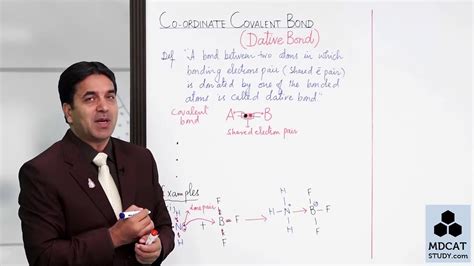 10 Coordinate Covalent Bond Lecture No10 Chapter 6 Chemistry Class 11 By Pgc Pgc Lectures