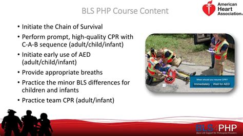 Ppt Bls For Prehospital Providers Course Powerpoint Presentation