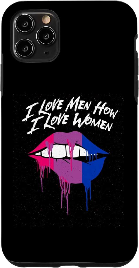 IPhone 11 Pro Max I Love Men How I Love Women Bisexual LGBTQ Bi Pride Gay Case Yaxa Colombia