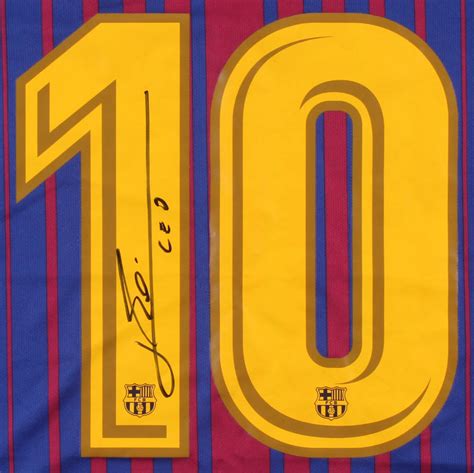 Lionel Messi Signed Barcelona Jersey Inscribed "Leo" (Beckett Hologram ...