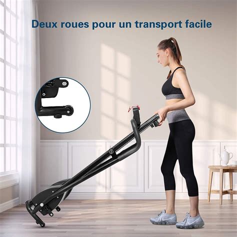 Costway Tapis De Course Electrique Pliable Km H Programmes