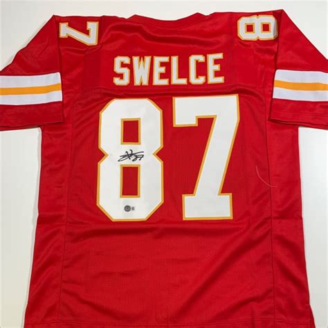 Chiefs Auction Off Travis Kelce-Signed Jerseys Inspired by Taylor Swift