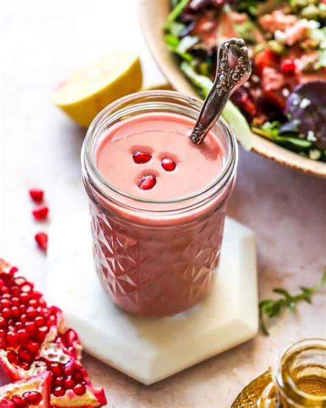 Pomegranate Dressing Pomegranate Vinaigrette Joyfoodsunshine