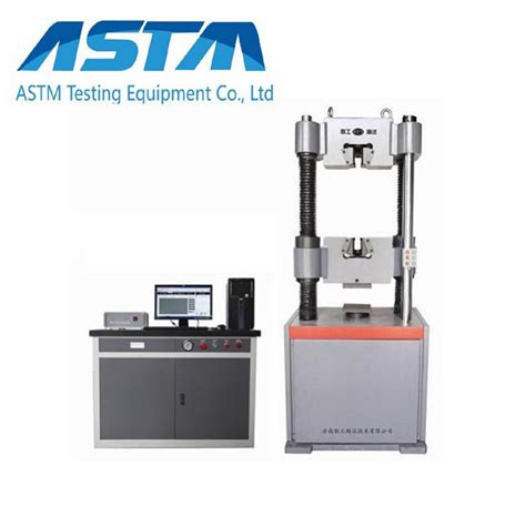 Waw 600b Computer Control Electro Hydraulic Servo Universal Testing Machine Astm Testing