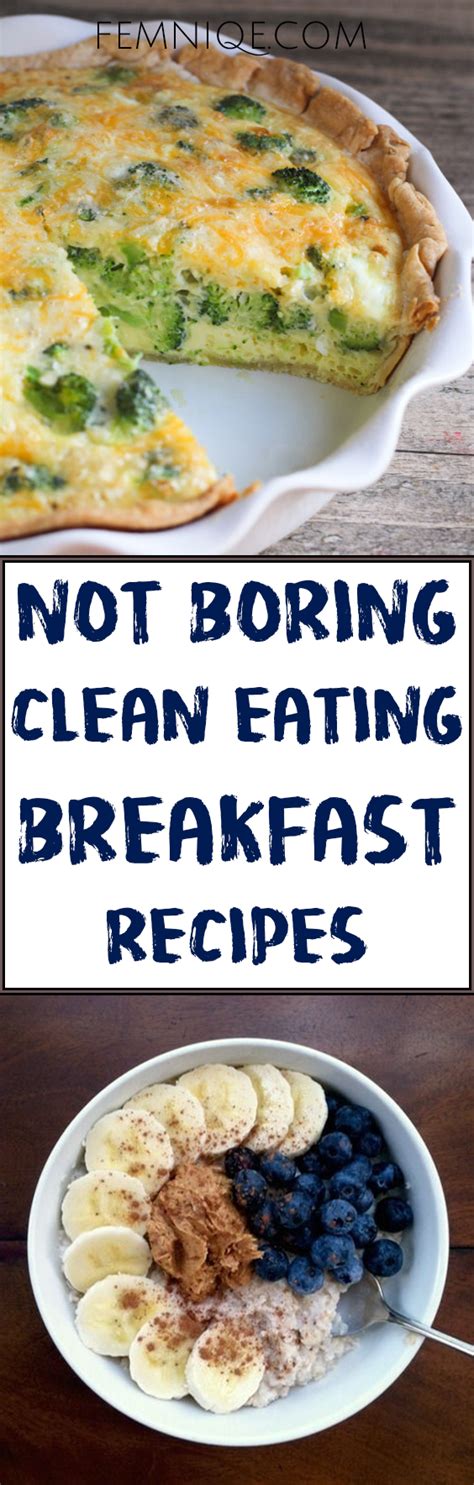 6 Sinfully Delicious Clean Eating Breakfast Recipes Femniqe Clean Eating Breakfast Recipes