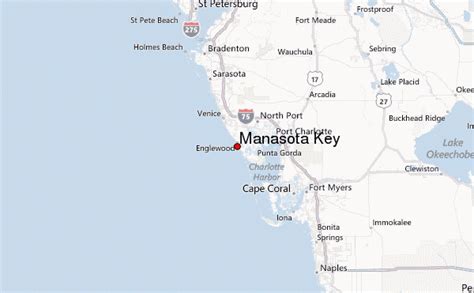 Manasota Key Beach Map