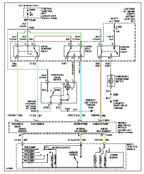 2003 Ford F150 Wiper Wiring Diagram