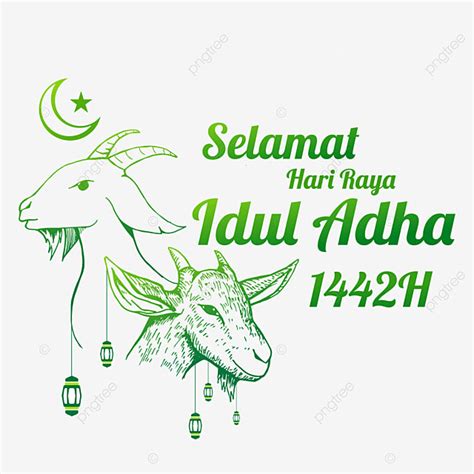 Cabra Dibujada A Mano Para Hari Raya Idul Adha 1442h PNG Dibujado A