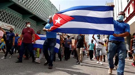 Regresan Las Protestas A Cuba Por La Falta De Comida Libertad Y