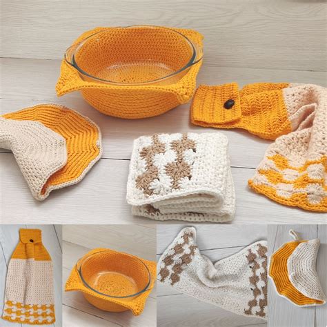 Free Crochet Kitchen Towel Pattern Fosbas Designs