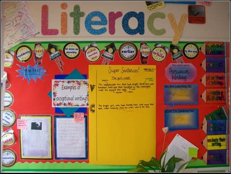 Creative Teaching Displays Working Walls Literacy And Maths