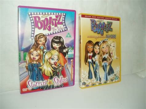 2 Bratz Dvds Passion 4 Fashion Diamondz Starrinand Stylin Ebay