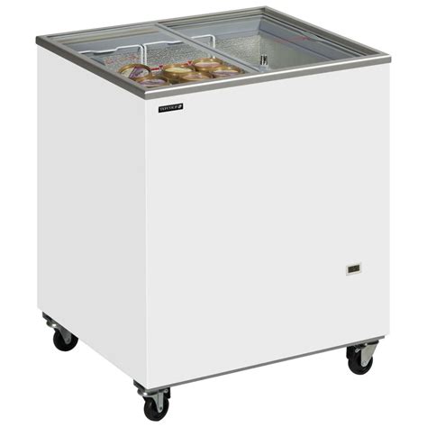 Tefcold Sliding Flat Glass Lid Chest Freezer Ic200sc Craven Catering