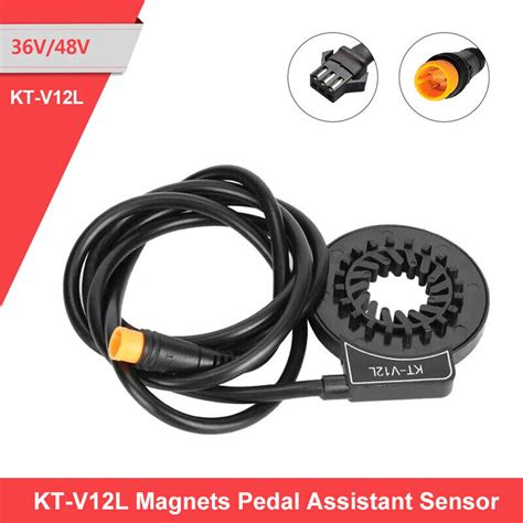 E Bike Pas Sensor Kt V12l 12 Magnets Pedal Assistant Sensor Dual Hall Sensors Ebay