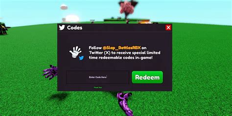 Tous Les Codes Roblox Slap Battles Twads Gg Blog