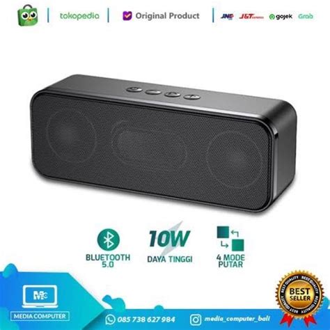 Jual SPEAKER BLUETOOTH ROBOT RB520 MUSIC BOX PORTABLE WIRELESS SUPER