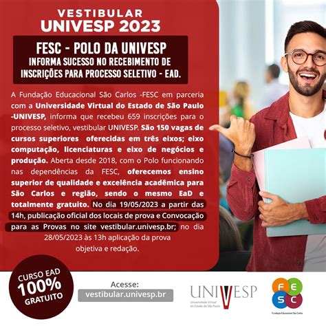 Vestibular Univesp Fesc S O Carlos