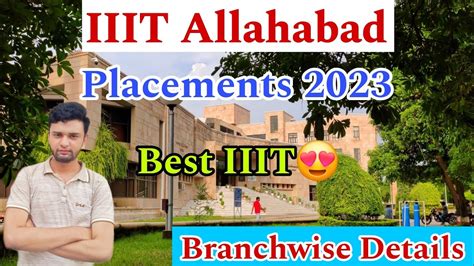 Iiit Allahabad Placements 2023🔥 Branchwise Details Best Iiit😍 Youtube