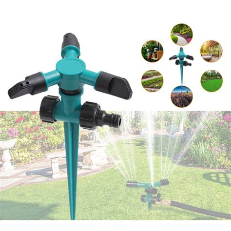 360° Rotating Lawn Sprinkler Large Area Coverage Garden Water Sprinkler Multi Purpose Irrigation