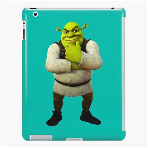 Shrek Standing And Thinking Pose Ipad Case And Skin For Sale By Ooskiedesign Redbubble