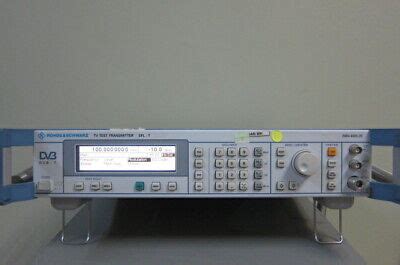 Rohde Schwarz R S Sfl T Tv Test Transmitter For Dvb T And Dvb H