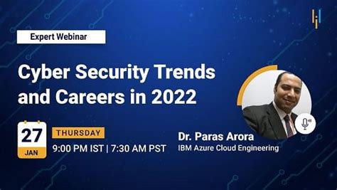 Webinar On Cyber Security Trends And Careers In Simplilearn