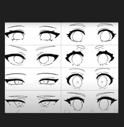 Eye Drawing Base Eye Tutorials Cute Eyes Anime Eye Eye Drawing