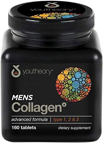 Youtheory Men S Collagen Advanced With Biotin Count Bottle