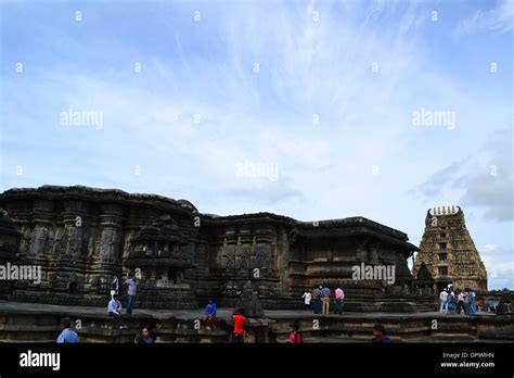 Belur -Chennakesava Temple Stock Photo - Alamy