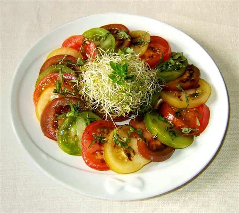 Salade de tomates anciennes Ma Cuisine Santé