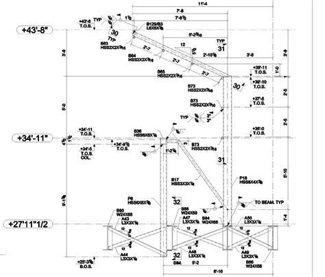 Structural 2D Drafting And Detailing Services