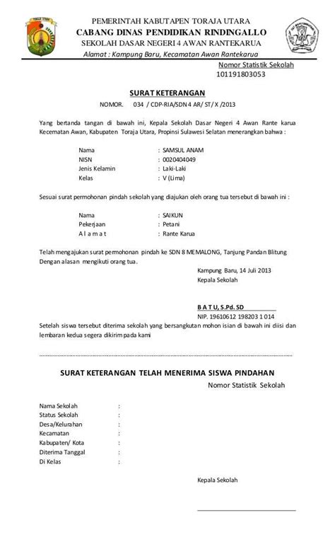 Detail Contoh Surat Keterangan Perubahan Nama Sekolah Koleksi Nomer 44