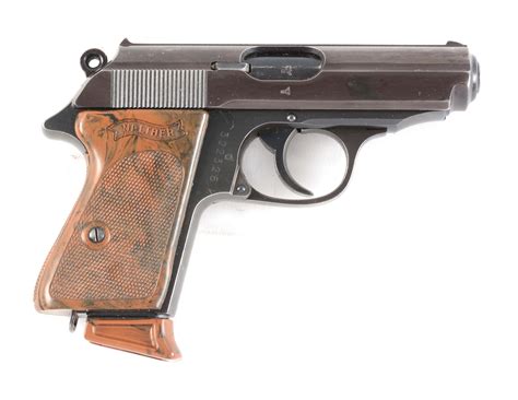 C 1942 WALTHER PPK EAGLE C POLICE MODEL SEMI AUTOMATIC PISTOL WITH