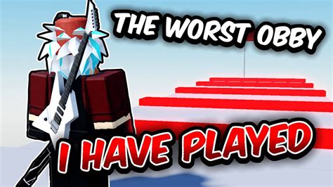 The Worst Obby I Have Ever Played Roblox I Wanna Test The Game Youtube