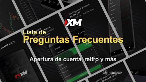 Lista de preguntas frecuentes de XM Apertura de cuenta depósito