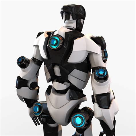 Maya Humanoid Robot Rig