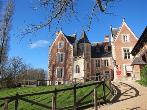 Le Chateau du Clos Luce - Parc Leonardo da Vinci, Amboise, France. Da ...