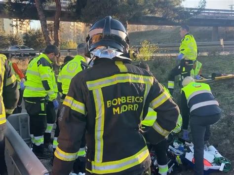 Herido Grave Un Motorista De 36 Años Tras Sufrir Un Accidente En La M 40 Miracorredor