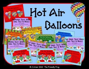 Hot Air Balloons Classroom Decor Mega Bundle By Friendly Frog Tpt